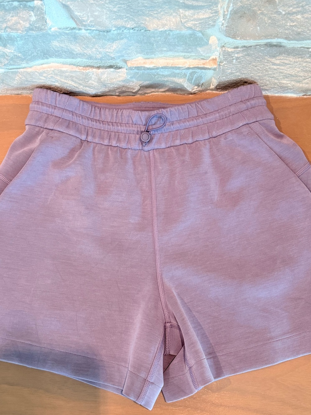 lululemon athletica Lavender Active Shorts with Drawstring Waist